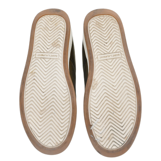 SAINT LAURENT | SL 61 Olive Canvas Low-Top Sneakers