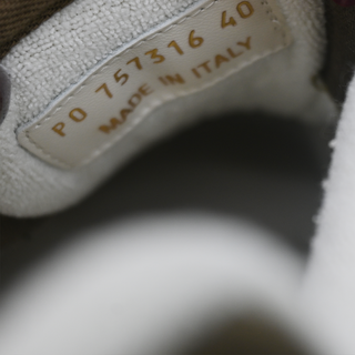 SAINT LAURENT | SL 61 Olive Canvas Low-Top Sneakers