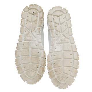 PRADA | White Nylon Platform Sneakers