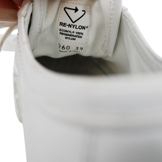 PRADA | White Nylon Platform Sneakers