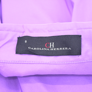 Wisteria Purple Taffeta Shirt Dress