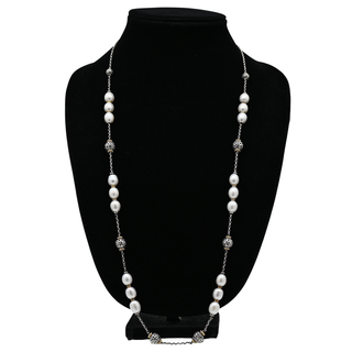 KONSTANTINO | Kleos Pearl Station Necklace