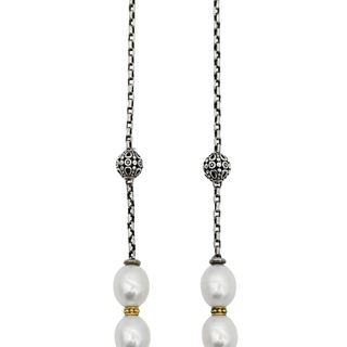 KONSTANTINO | Kleos Pearl Station Necklace