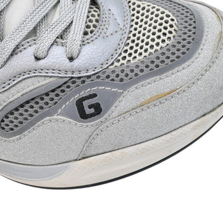GUCCI | Ultrapace Floral Silver Glitter Sneakers