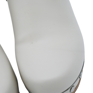 ISABEL MARANT | Titya Off-White Leather Clogs