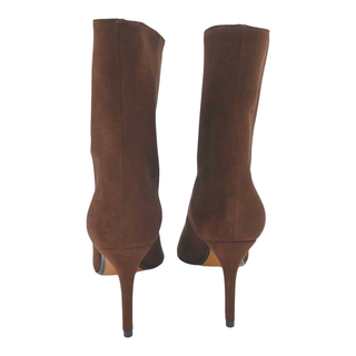 SCHUTZ | Root Brown Ellen Suede Booties