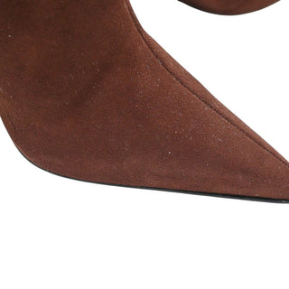 SCHUTZ | Root Brown Ellen Suede Booties