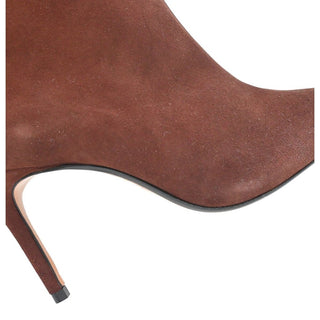 SCHUTZ | Root Brown Ellen Suede Booties