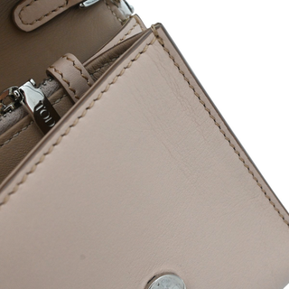 TOD'S | Light Pink Leather Pochette Convertible Clutch