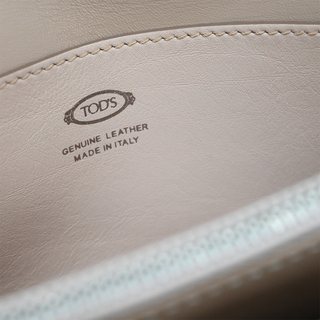 TOD'S | Light Pink Leather Pochette Convertible Clutch