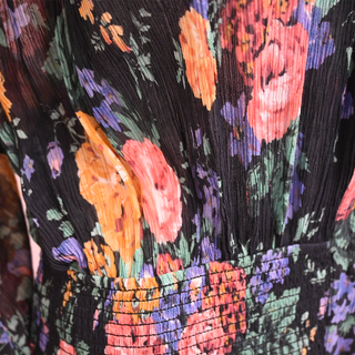 ZIMMERMANN | Allia Floral Shirred Mini Dress