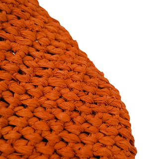 BALENCIAGA | Raffia Motocross Classic Panier Basket Tote Bag