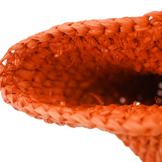 BALENCIAGA | Raffia Motocross Classic Panier Basket Tote Bag