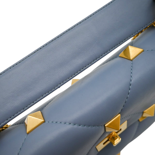 VALENTINO | Roman Stud Quilted Leather Shoulder Bag