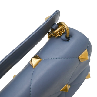 VALENTINO | Roman Stud Quilted Leather Shoulder Bag