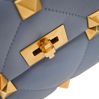 VALENTINO | Roman Stud Quilted Leather Shoulder Bag