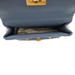 VALENTINO | Roman Stud Quilted Leather Shoulder Bag