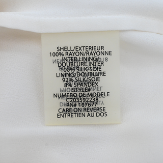 ALICE + OLIVIA | White Floral Lace Sleeveless Dress