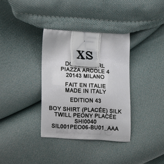 LA DOUBLE J. | Peony Placée Light Blue Boy Shirt