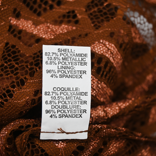 RAMY BROOK | Priscilla Bronze Lace Button-Down Blouse