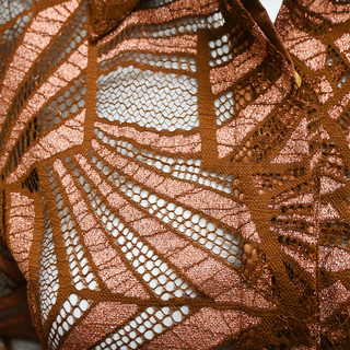 RAMY BROOK | Priscilla Bronze Lace Button-Down Blouse