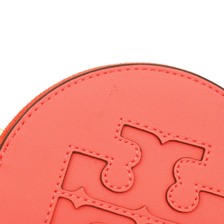TORY BURCH | Coral Crush Ella Bio Circle Zip Card Case