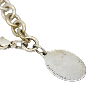 TIFFANY & CO | Sterling Silver American Flag Tag Bracelet