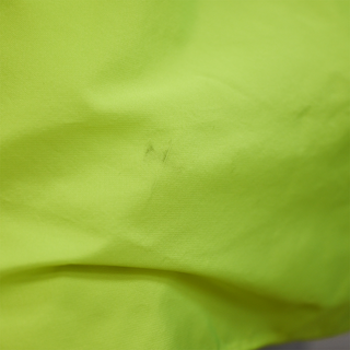 VALENTINO | Neon Yellow Puff Sleeve Mini Dress