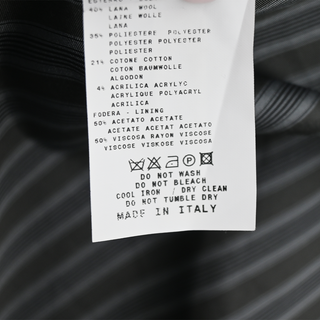 Jacquard Wool-Blend Coat