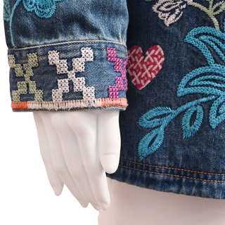 Petra Embroidered Denim Jacket