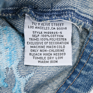 Petra Embroidered Denim Jacket