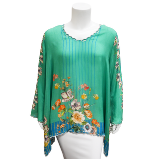 Stella Floral Flare Sleeve Blouse