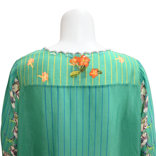 JOHNNY WAS | Stella Floral Flare Sleeve Blouse