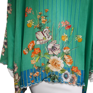 JOHNNY WAS | Stella Floral Flare Sleeve Blouse