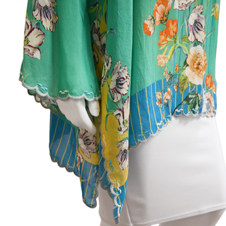 JOHNNY WAS | Stella Floral Flare Sleeve Blouse