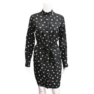 COACH | Floral Skull Belted Dress