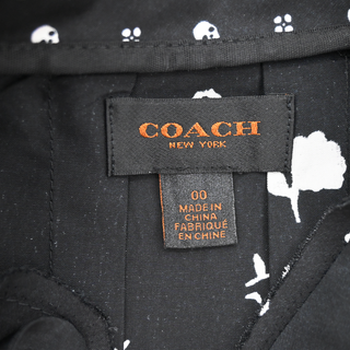 COACH | Floral Skull Belted Dress