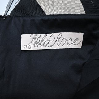 LELA ROSE | Striped Layered Dress