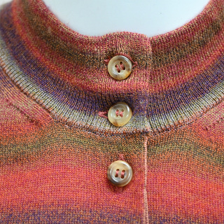 YVES SAINT LAURENT | Autumn Striped Wool Cardigan