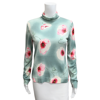 CHRISTIAN DIOR | Poppy Turtleneck Knit Top