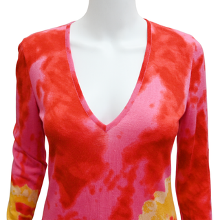 CHRISTIAN DIOR | Tie-Dye Knit Top