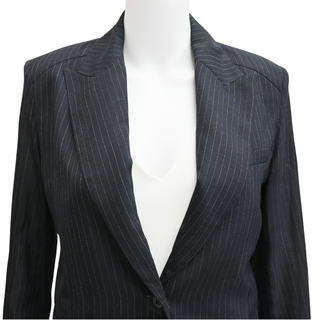 TWP | Husband Navy Pinstripe Blazer