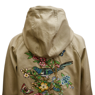 RED VALENTINO | Flower Embroidered Parka Jacket