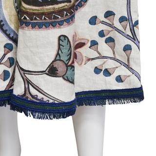 SILVIA TCHERASSI | Dalil Paisley Linen Dress