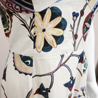 SILVIA TCHERASSI | Dalil Paisley Linen Dress