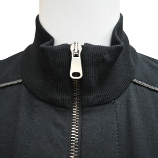 BRUNELLO CUCINELLI | Faded Black Monili Bomber Jacket