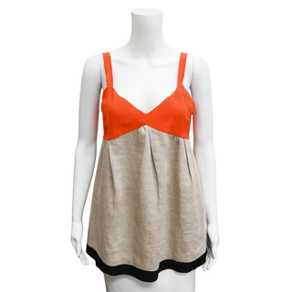 MAXMARA | Colorblock Sleeveless Top