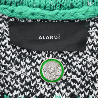 ALANUI | Green Bandana Jacquard Knit Jacket