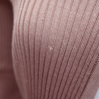 CHRISTIAN DIOR | CD Bow Mauve Knit Cardigan