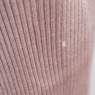 CHRISTIAN DIOR | CD Bow Mauve Knit Cardigan